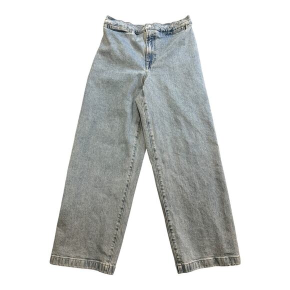 FLASH SALE ❤️ Madewell • The Emmett Wide-Leg Crop Jean: Welt Pocket Edition - Picture 1 of 9